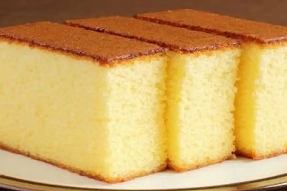 Pão de ló fofinho e alto: esse não racha e não desmancha na hora de rechear
