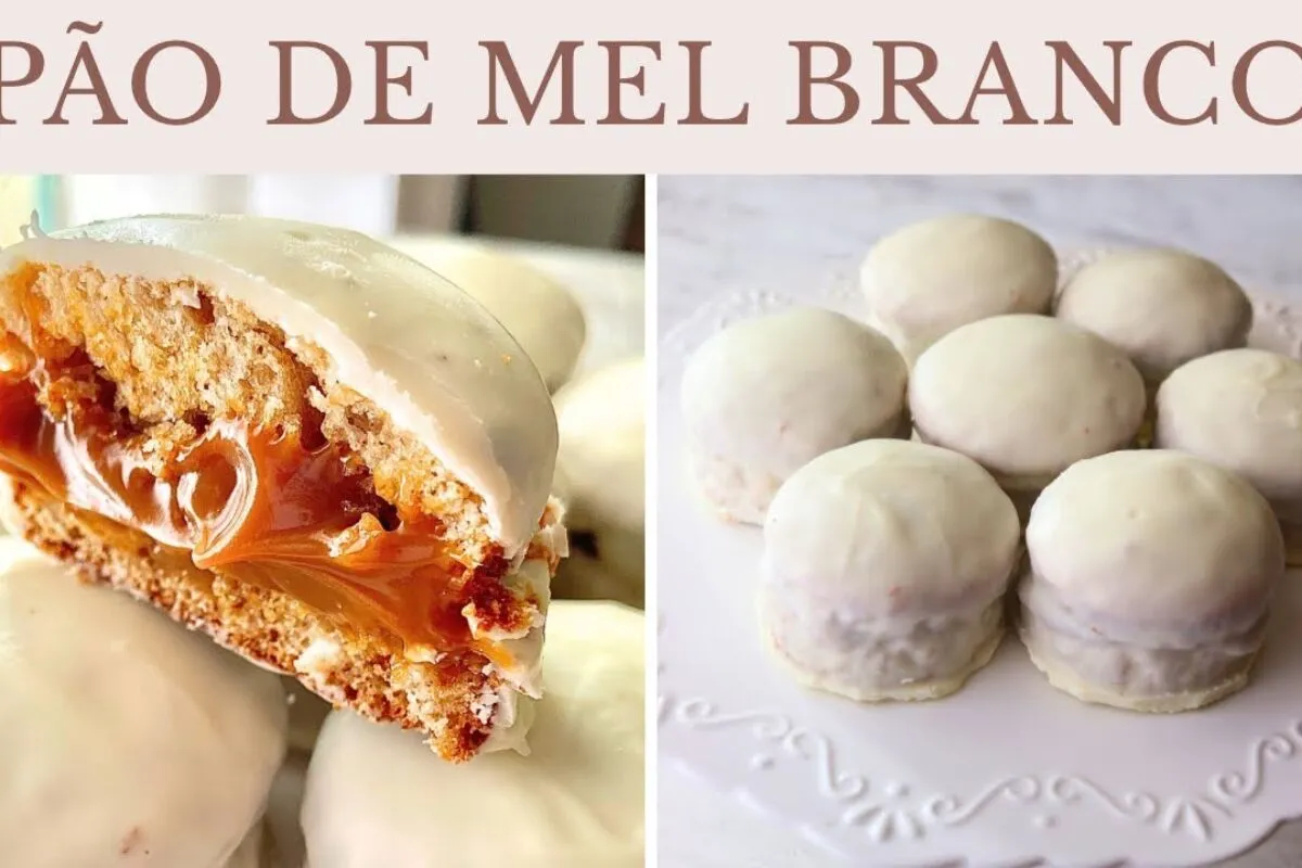 Pão de mel branco com doce de leite cremoso: receita sem chocolate para inovar no doce