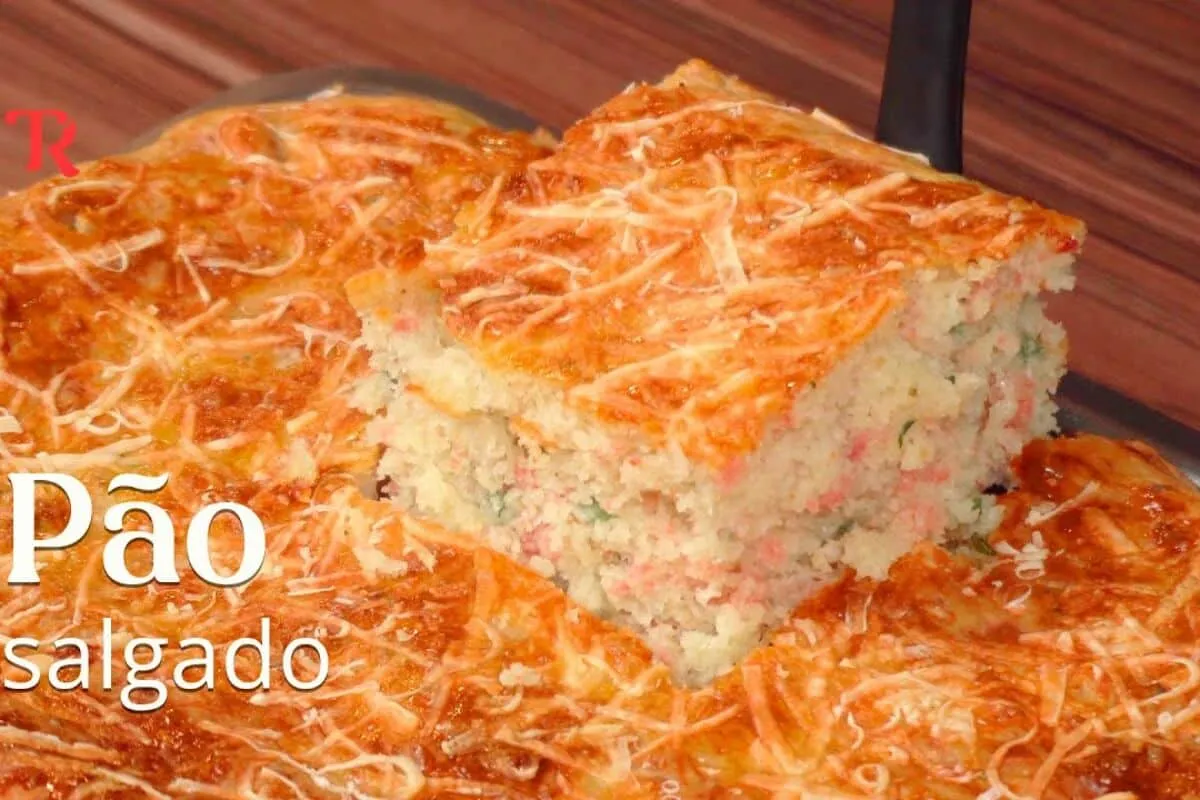 Pão salgado que não precisa sovar e é ótimo para o inovar no café da manhã