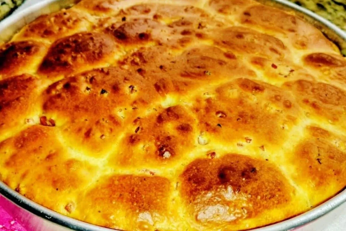 Pão sem sovar de liquidificador macio e fácil que cresce muito no forno