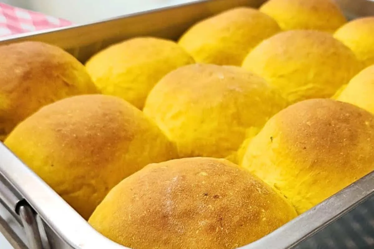 Pãozinho caseiro de abóbora vai ser a melhor novidade do seu café da manhã