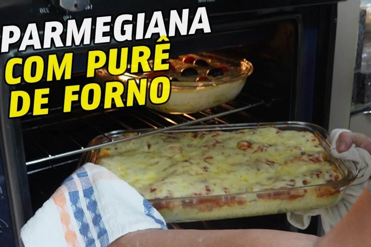 Parmegiana de frango feita no forno que fica uma maravilha e dá vontade fazer todo dia