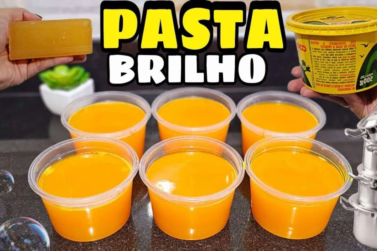 Pasta de brilho caseira para dar jeito na sua louça depois do almoço de dia das mães