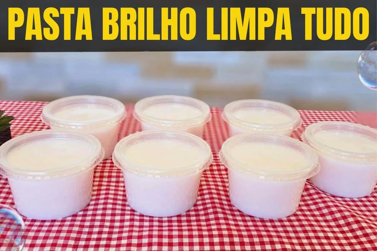 Pasta de brilho caseira para deixar todas as suas panelas brilhando feito novas