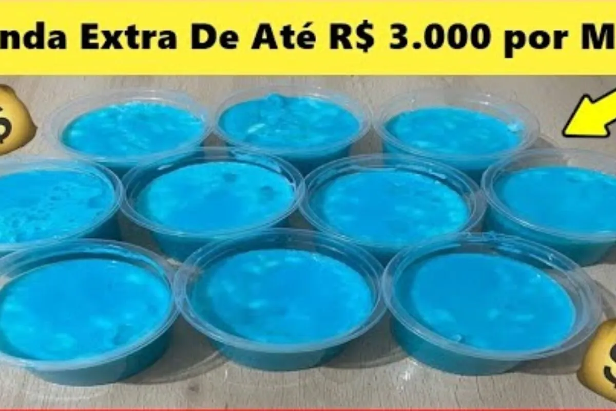 Pasta de brilho caseira que fica ótima e rende uma quantidade incrível