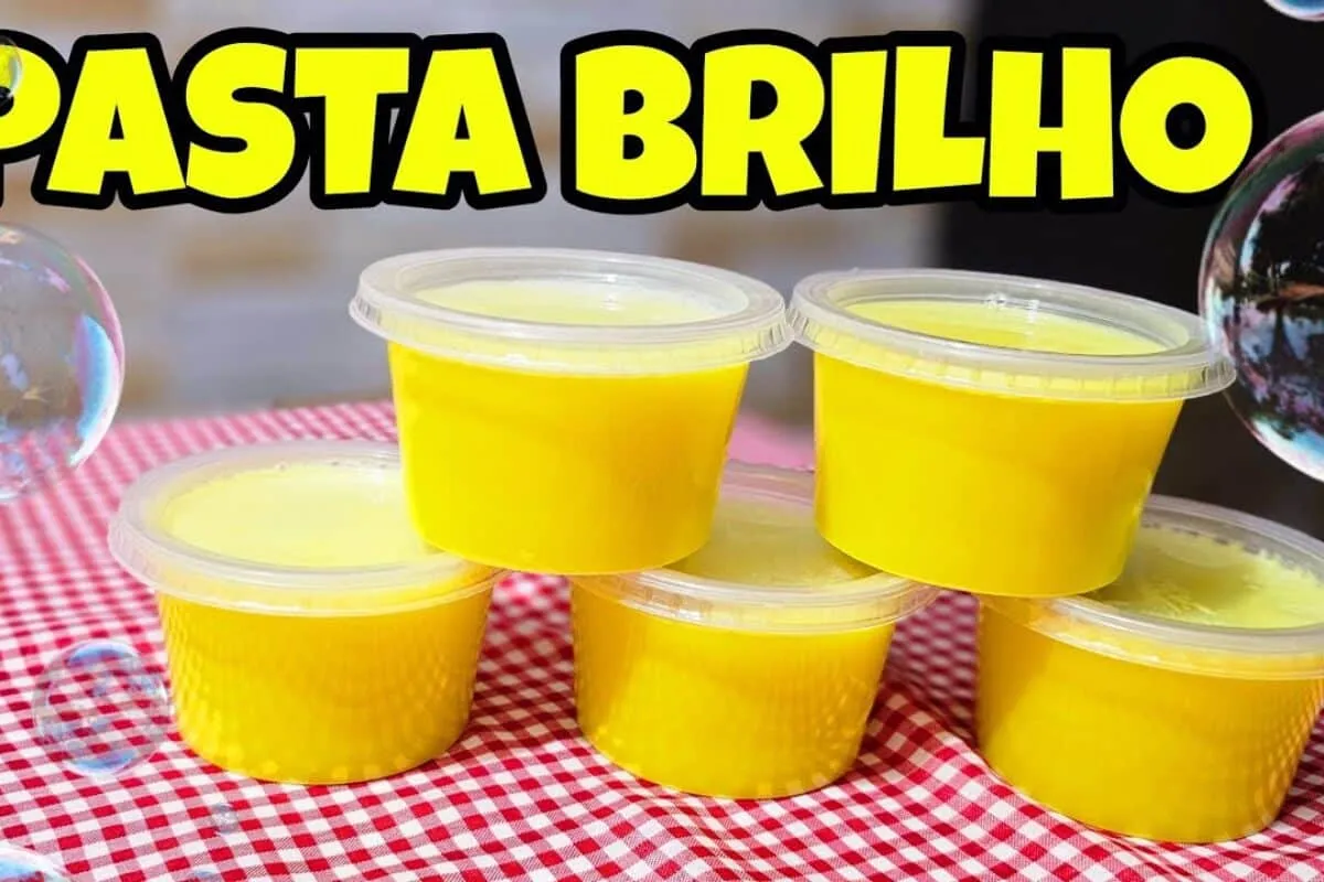 Pasta polidora caseira que fica ótima para você tirar manchas das suas panelas de alumínio