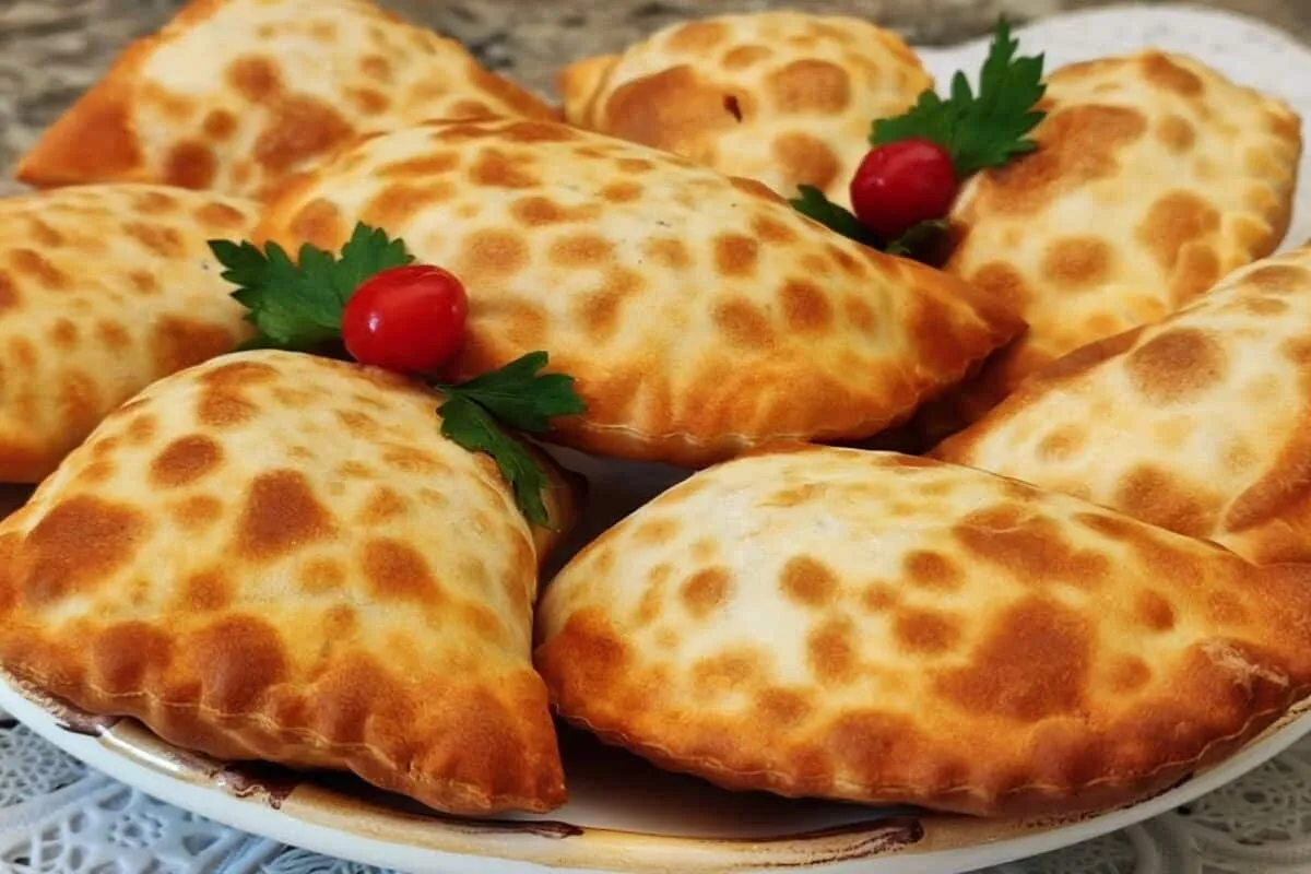 Pastel na air fryer sequinho e super recheado sem usar uma gota de óleo