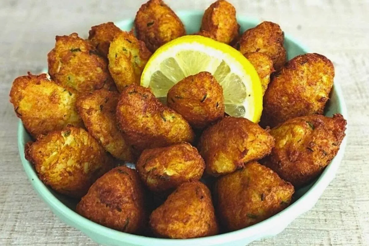 Pastelzinho de bacalhau: ótima sugestão para essa época do ano