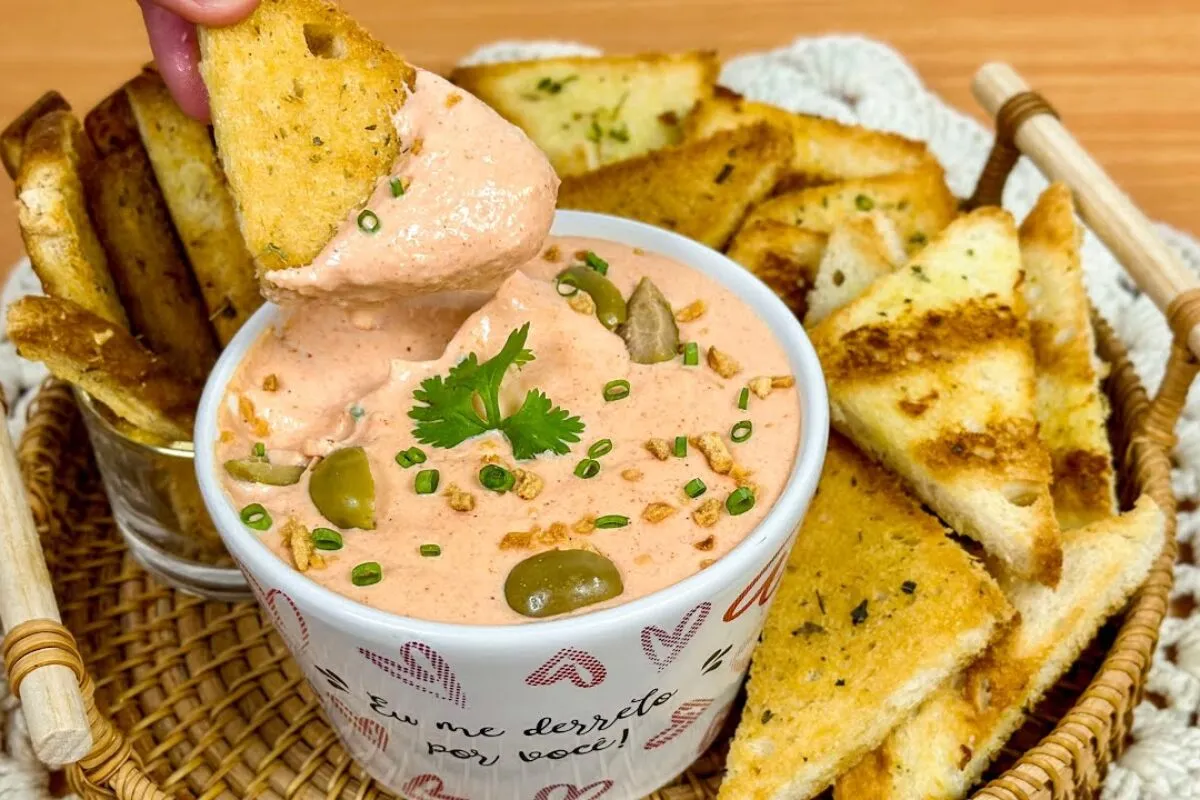 Patê cremoso de liquidificador: opção perfeita para você diferenciar a hora do seu lanche