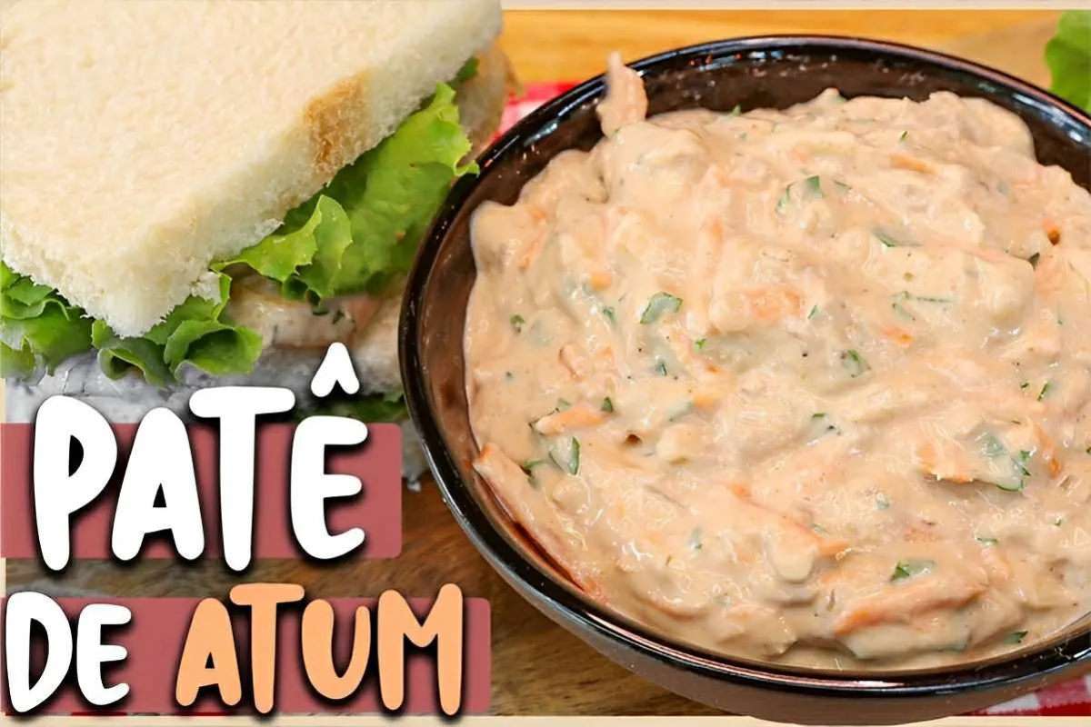 Patê de atum simples e delicioso perfeito para fazer sanduíches naturais