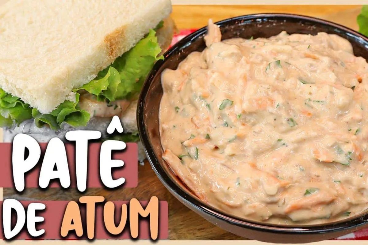 Patê de atum super saboroso para acompanhar lanche natural ou torradas