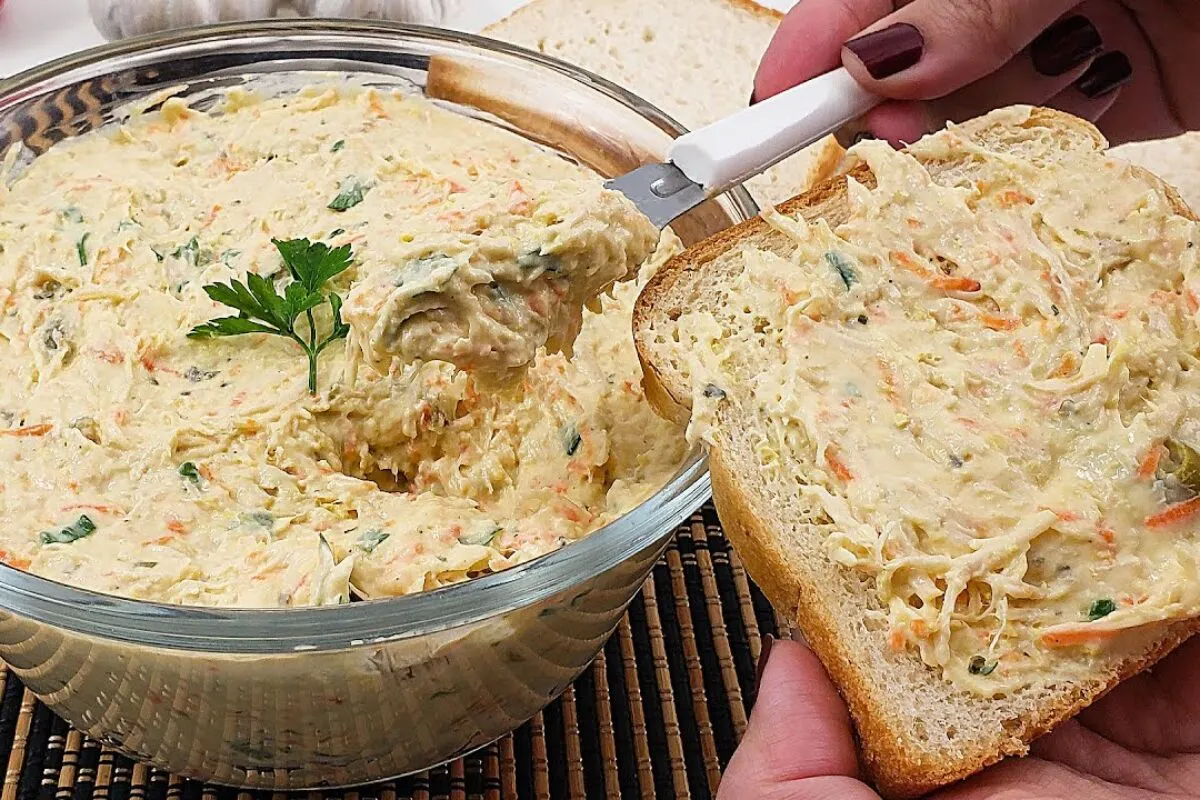Patê de frango: a entradinha cremosa e deliciosa para servir na confraternização de fim de ano