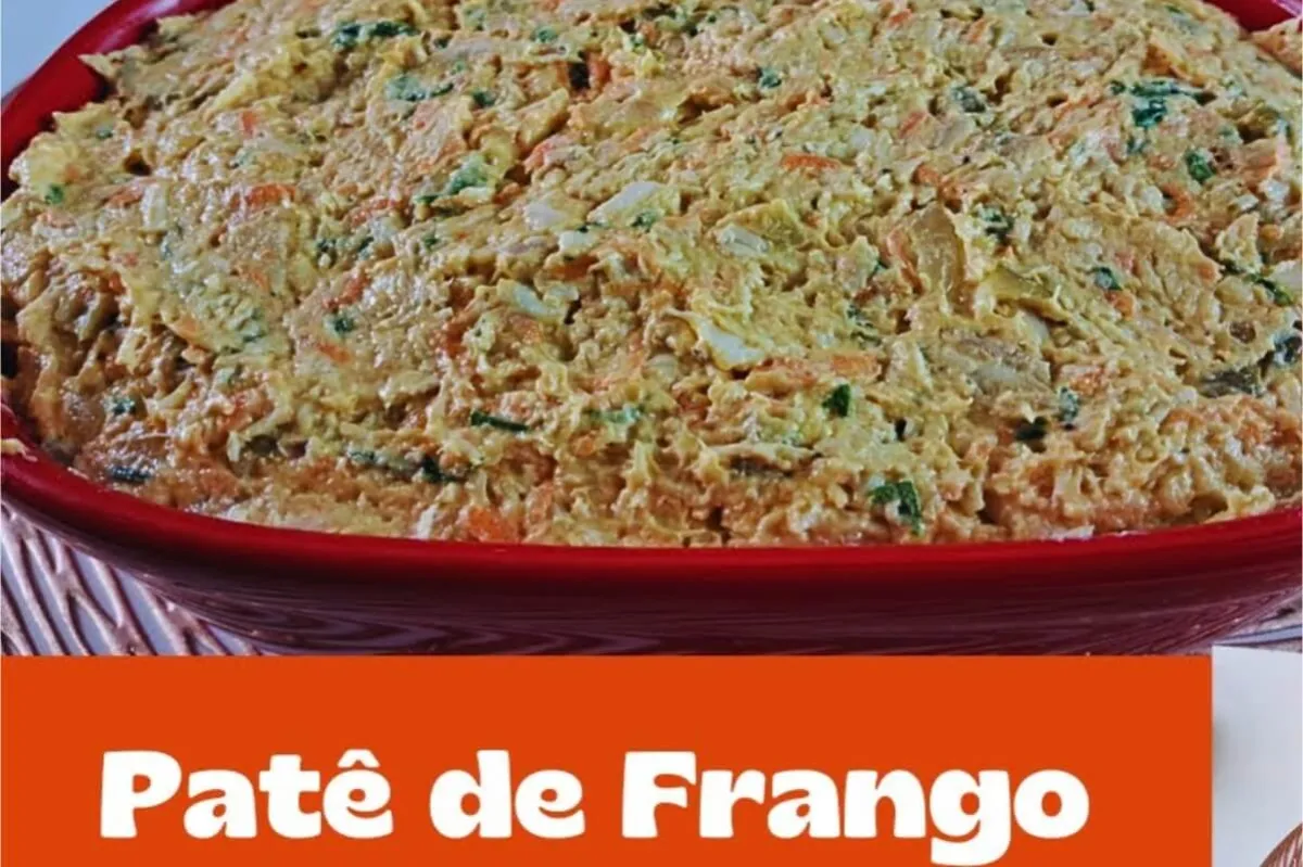 Patê de frango super cremoso e fácil de preparar: você vai adorar e querer ter sempre na geladeira