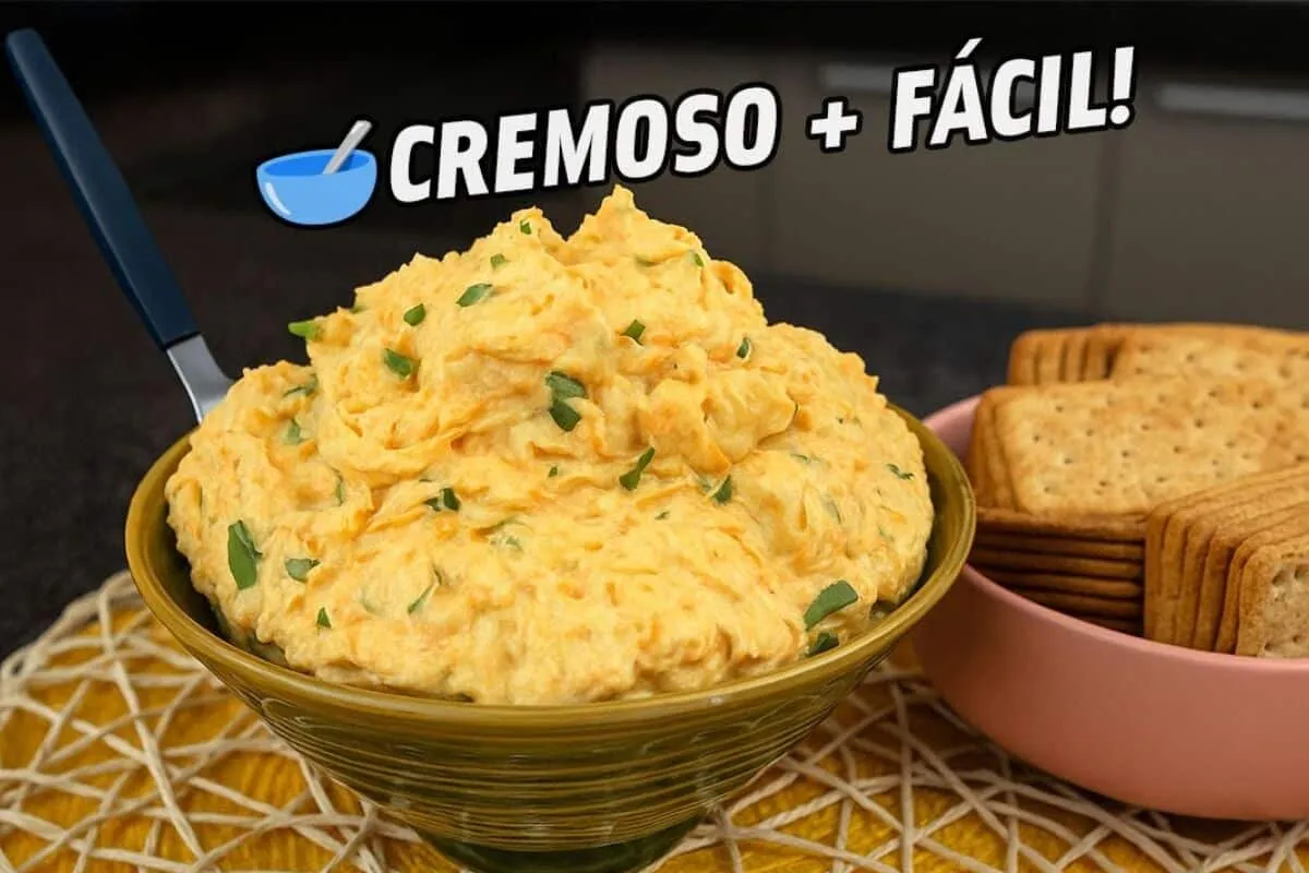 Patê de frango: uma delícia super cremosa e fácil de fazer, perfeita para o lanche da família