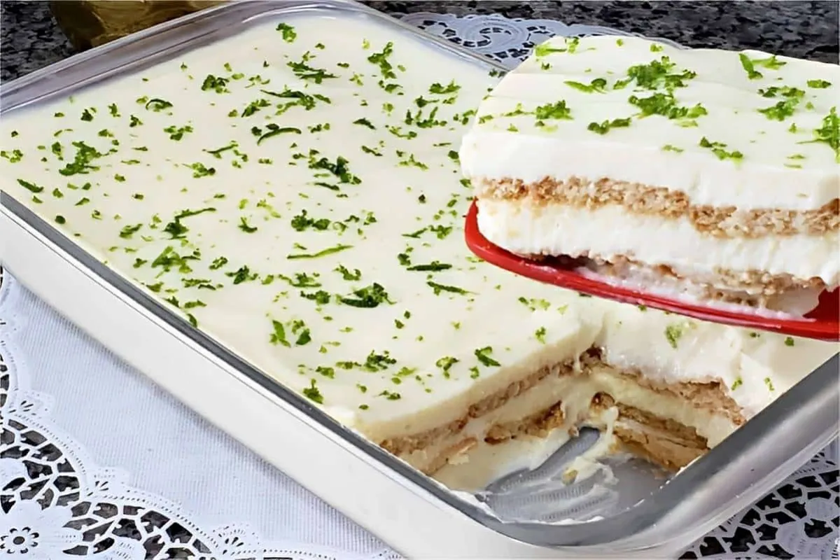 Pavê de limão uma sobremesa perfeita para você servir no seu almoço de natal