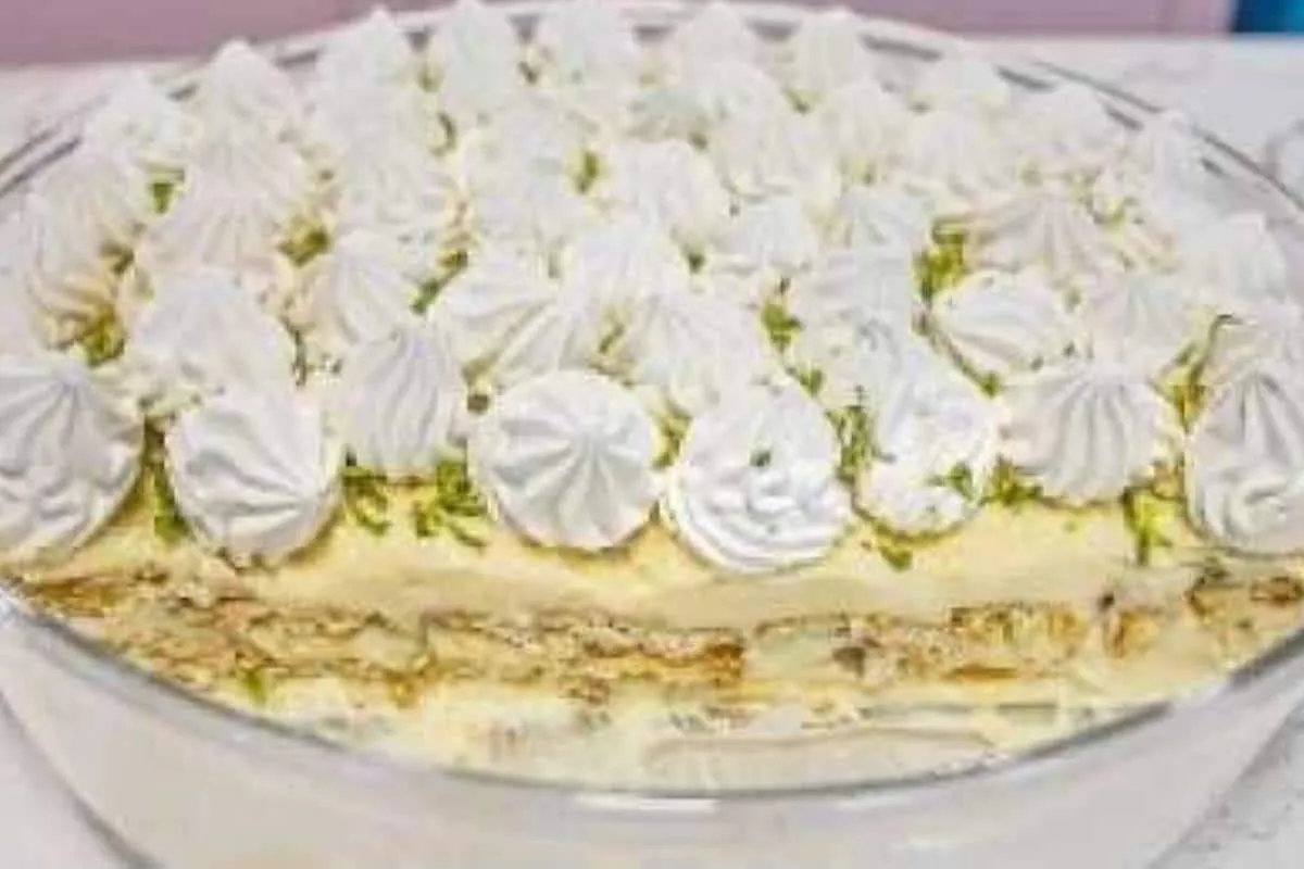 Pavê torta de limão para o natal que vai acabar rapidinho de tão gostosa