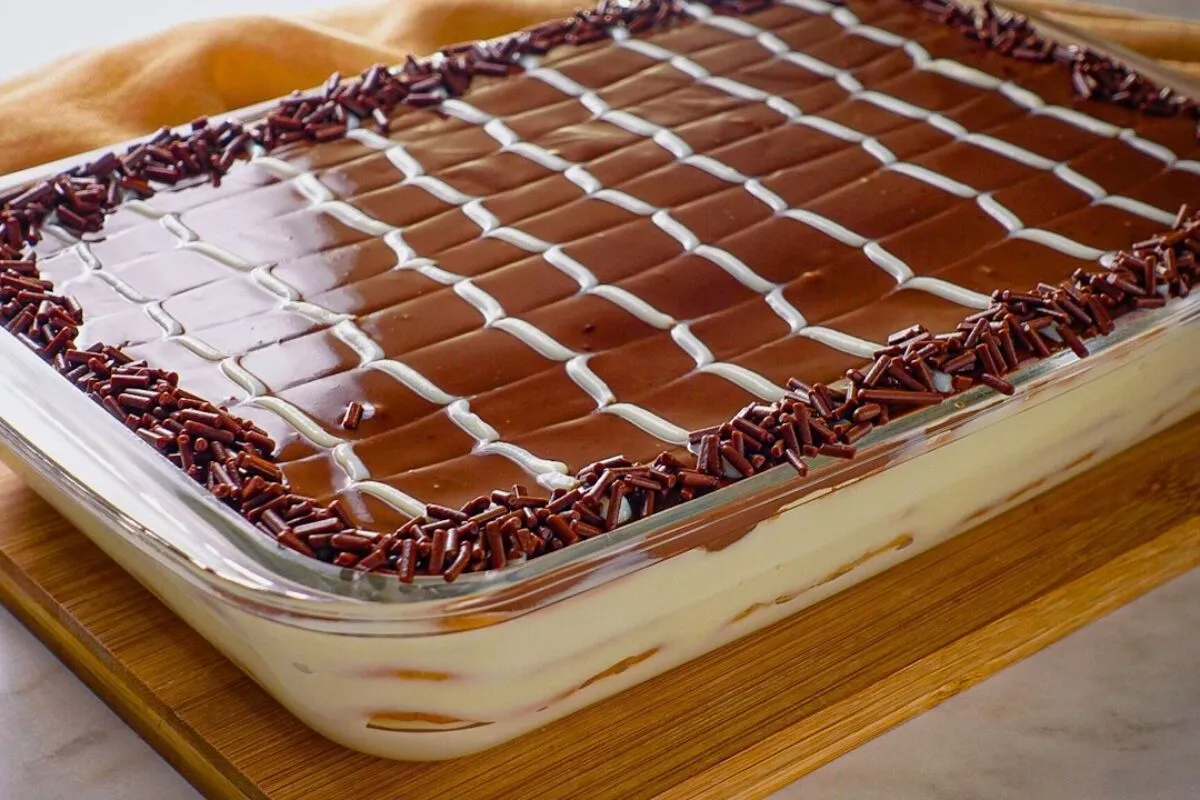 Pavê tradicional, uma receita de vó que não precisa de forno e fica simplesmente incrível