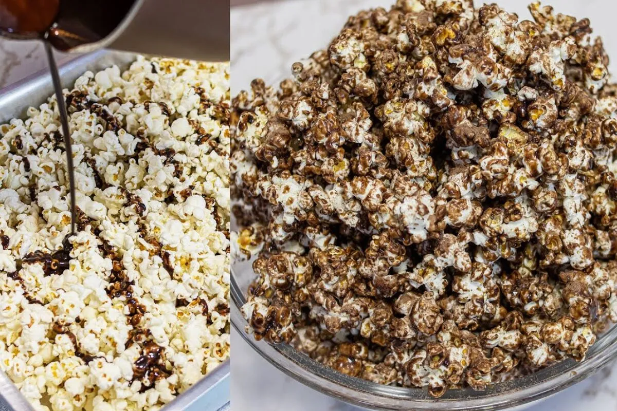 Pipoca doce de nescau crocante, não é enjoativa e fica pronta em poucos minutos