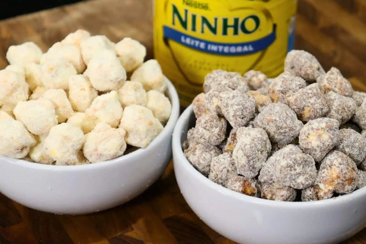 Pipoca doce gourmet de Leite Ninho que fica crocante e deliciosa para ver seu filme preferido