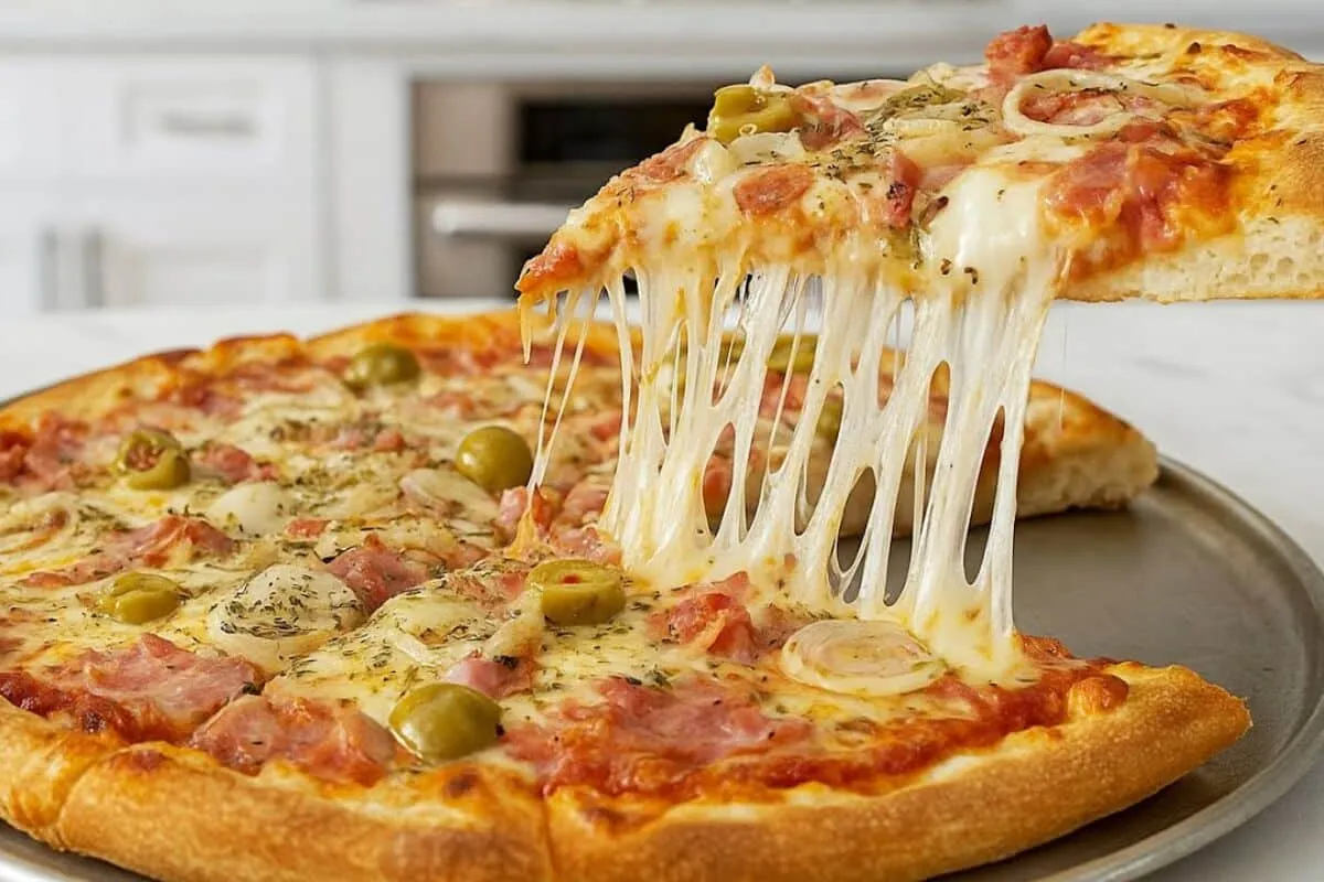 Pizza de liquidificador pronta em poucos minutos para facilitar seu lanche da noite