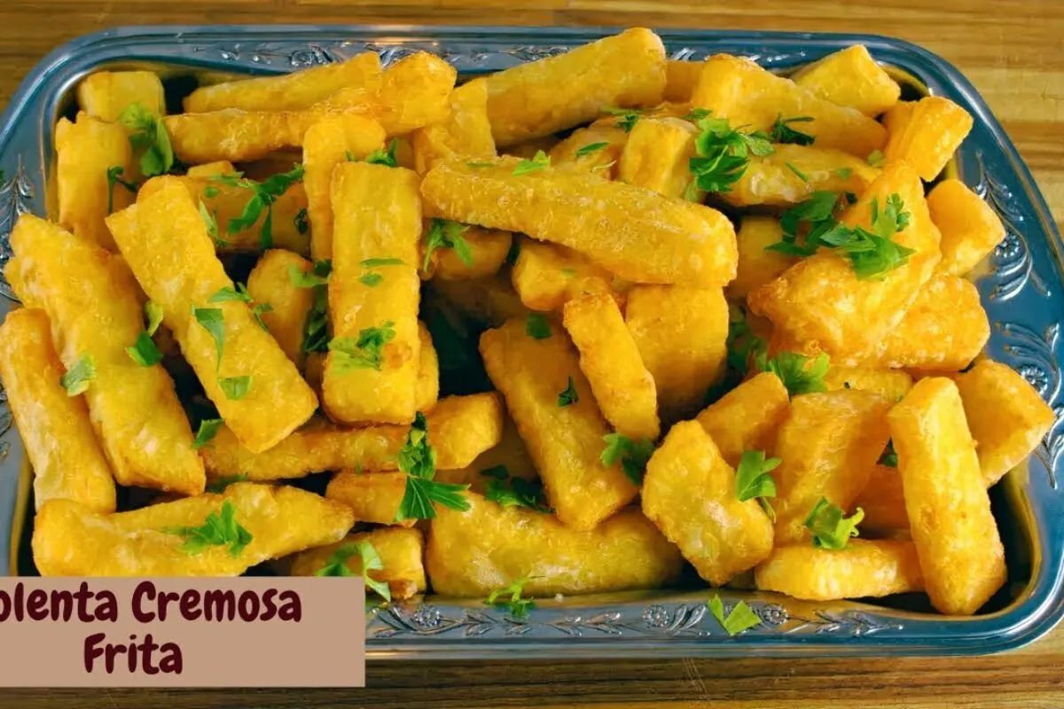 Polenta frita cremosa: aprendi o segredo fazer com uma cozinheira gaúcha