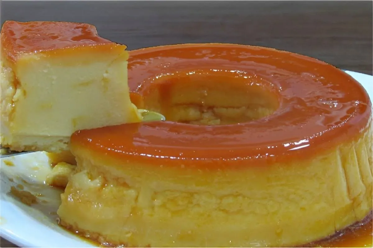 Pudim caçarola italiana que não vai ao forno e fica pronto rapidinho