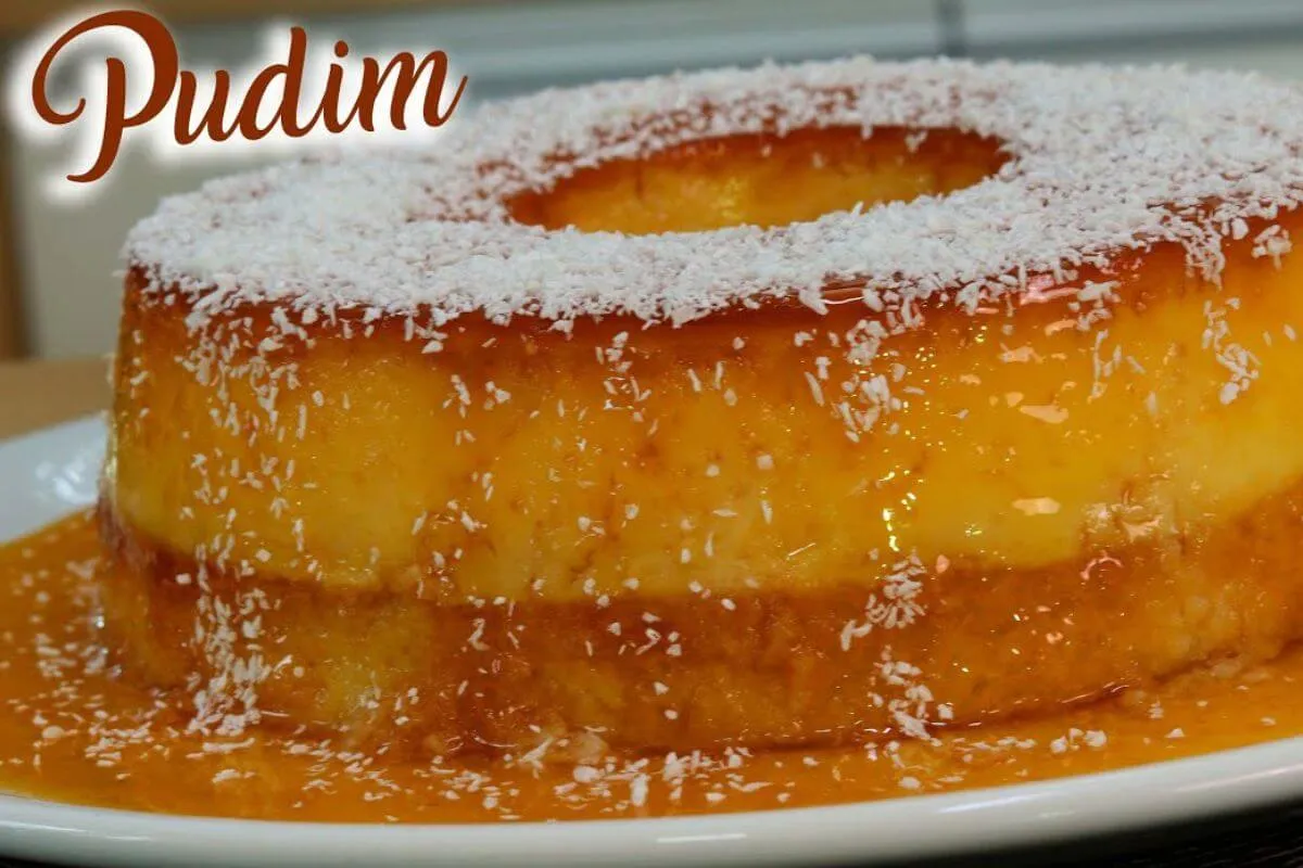 Pudim cremoso de coco seu natal vai ficar perfeito com essa sobremesa