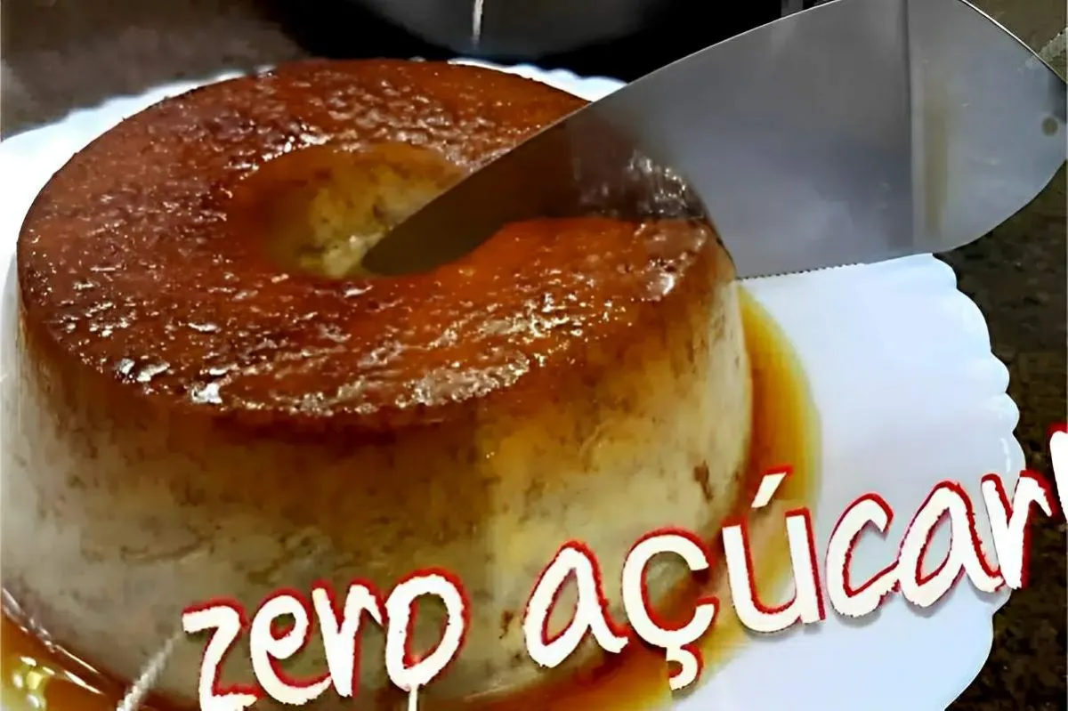 Pudim de banana sem açúcar com 3 ingredientes delicioso e pronto em apenas 15 minutos