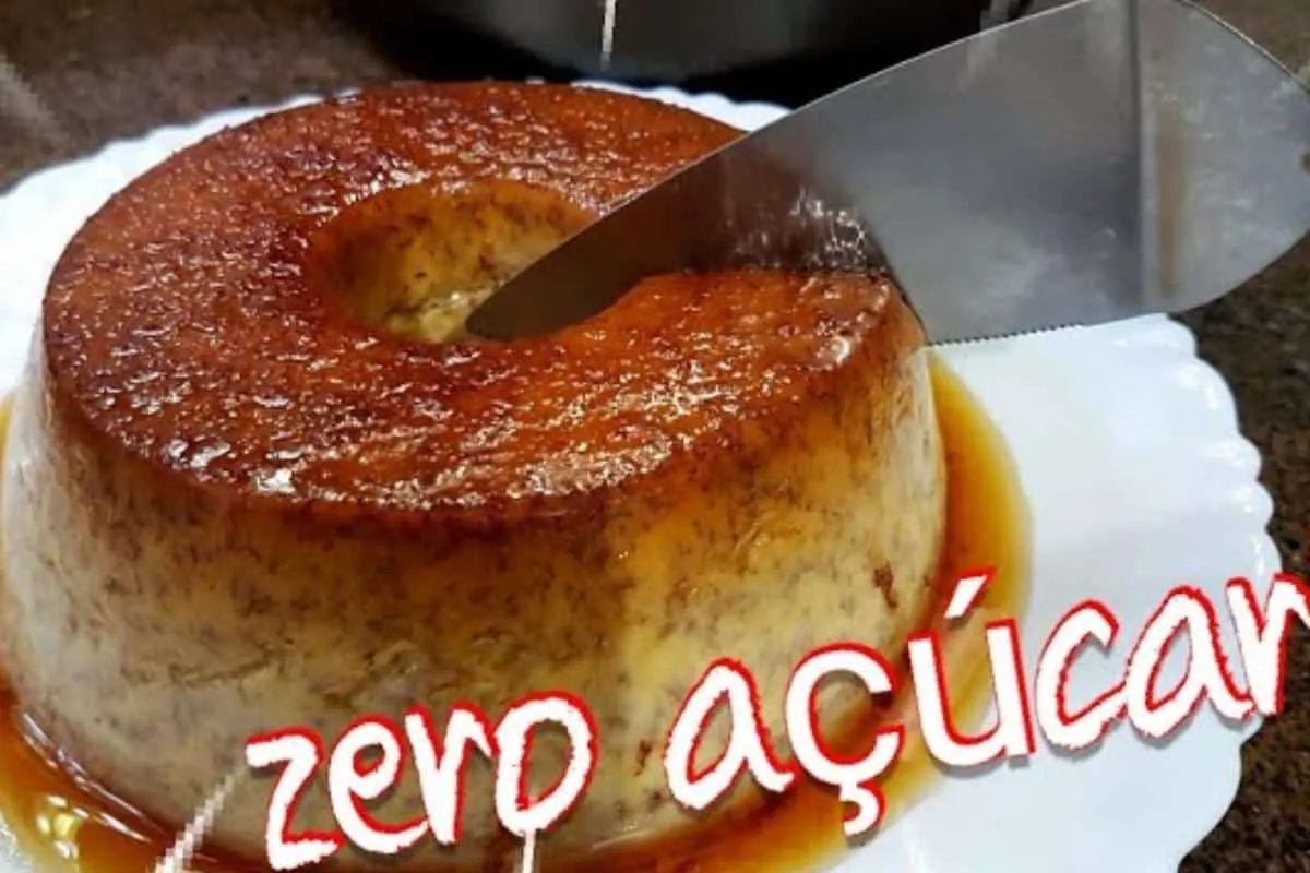 Pudim de banana zero açúcar: opção para você comer um docinho sem sair da dieta