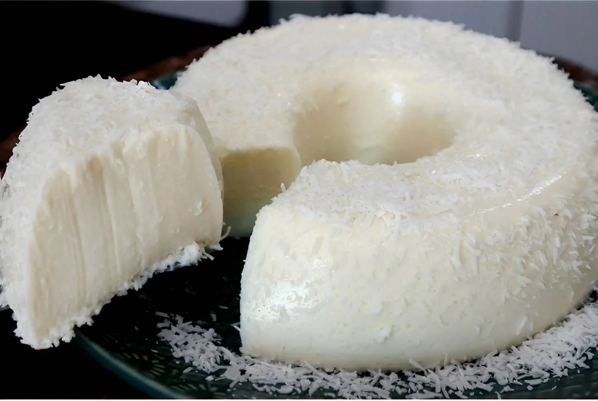 Pudim de coco fácil uma sobremesa fácil e prática para o seu natal