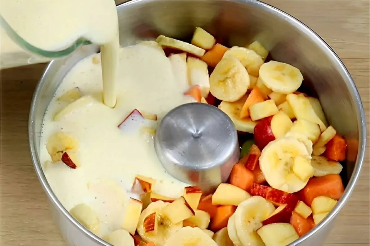 Pudim de frutas simples e prático uma sobremesa que vai encantar a todos nesse natal