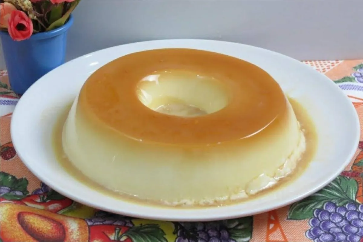 Pudim de geladeira sem ovos e sem forno uma delícia preparada em 5 minutos