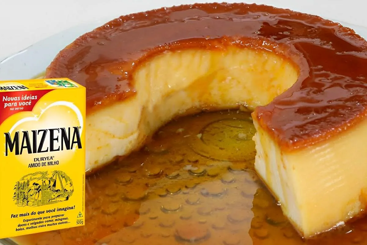 Pudim de maisena que não vai ao forno é só misturar os ingredientes na panela e levar pra gelar