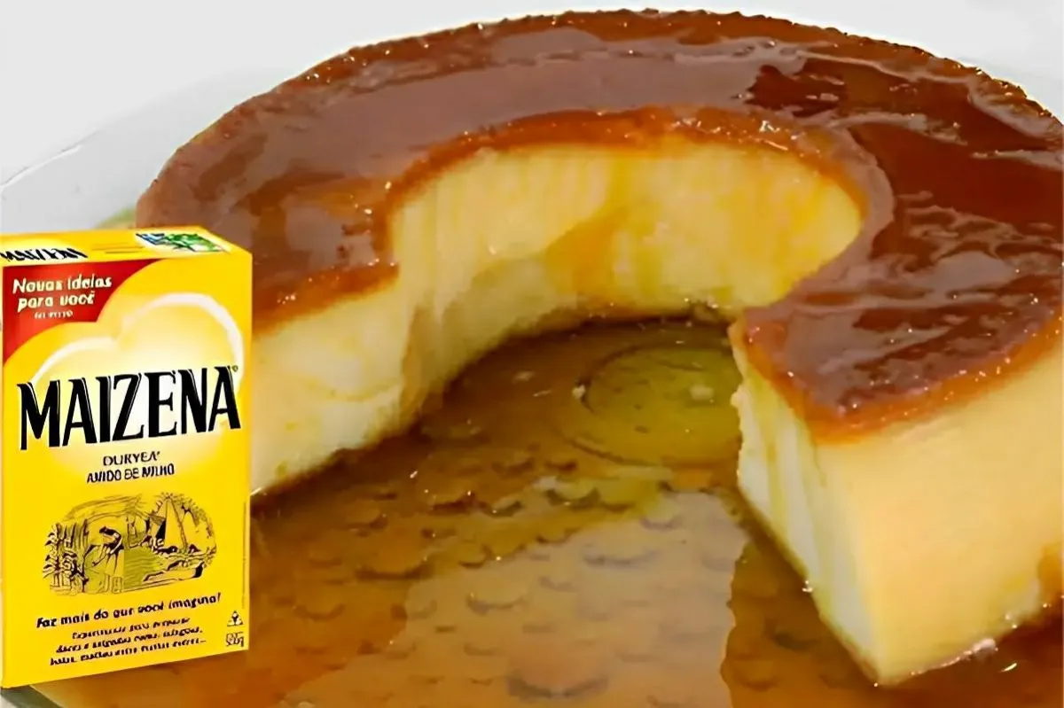 Pudim de maisena que não vai ao forno feito sem gelatina uma sobremesa deliciosa e surpreendente