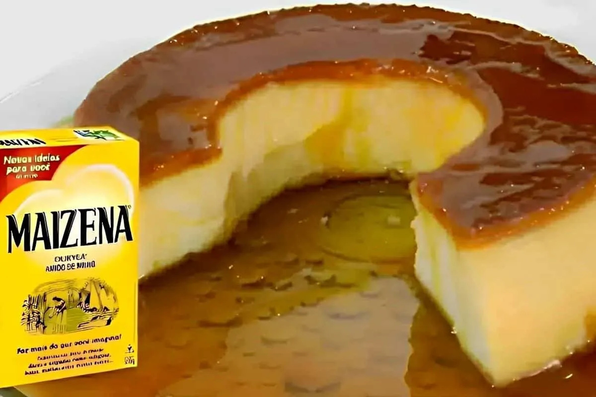 Pudim de maisena sem gelatina e que não vai ao forno muito cremoso e delicioso