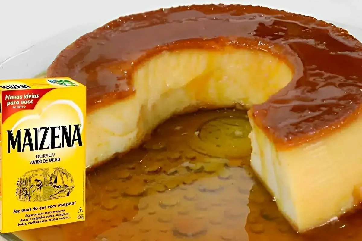 Pudim de maisena sem gelatina e sem forno uma sobremesa muito simples e fácil de preparar