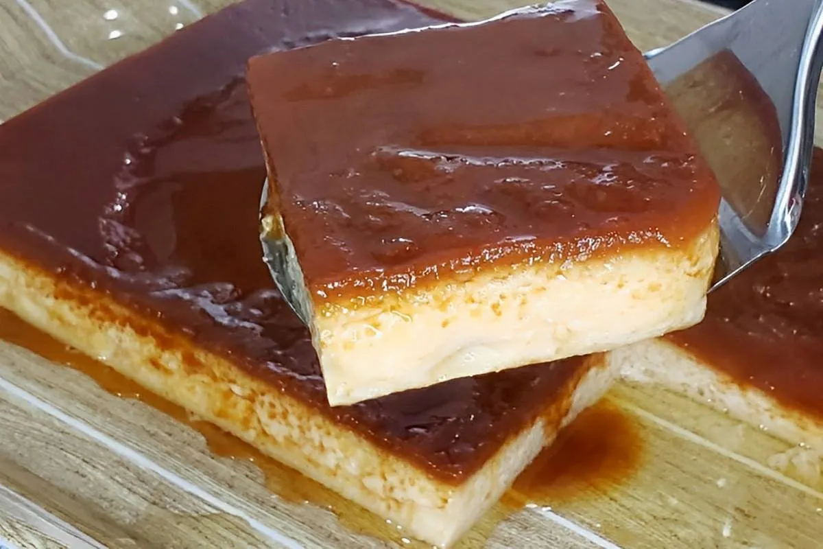 Pudim de maisena sem liquidificador todo feito a mão um pudim delicioso sucesso nesse natal