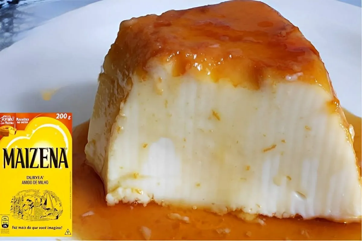 Pudim de maisena sem ovos e sem forno hoje em dia só faço assim muito mais fácil e prático