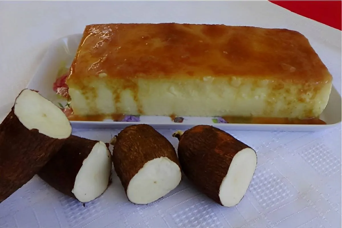Pudim de mandioca um pudim muito saboroso uma sobremesa inesquecível para família