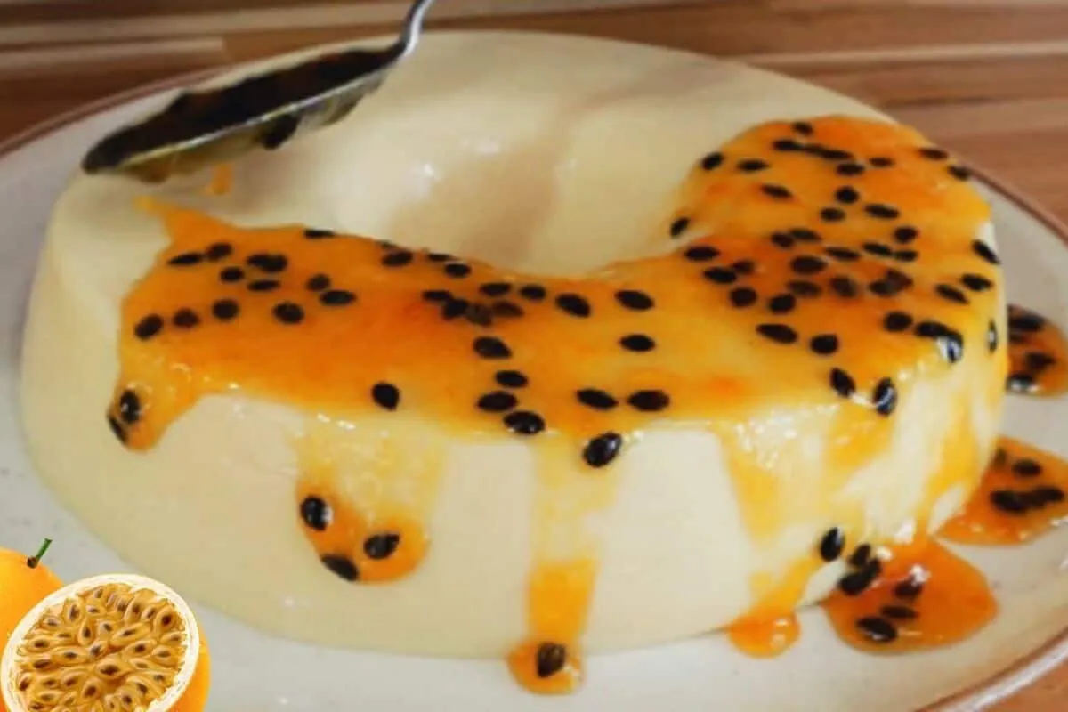 Pudim de maracujá: a sobremesa mais fácil e deliciosa que você pode fazer sem usar forno e fogão