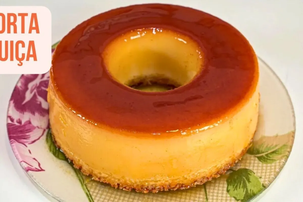 Pudim de padaria original, que derrete na boca e é fácil de preparar, perfeito para a sobremesa