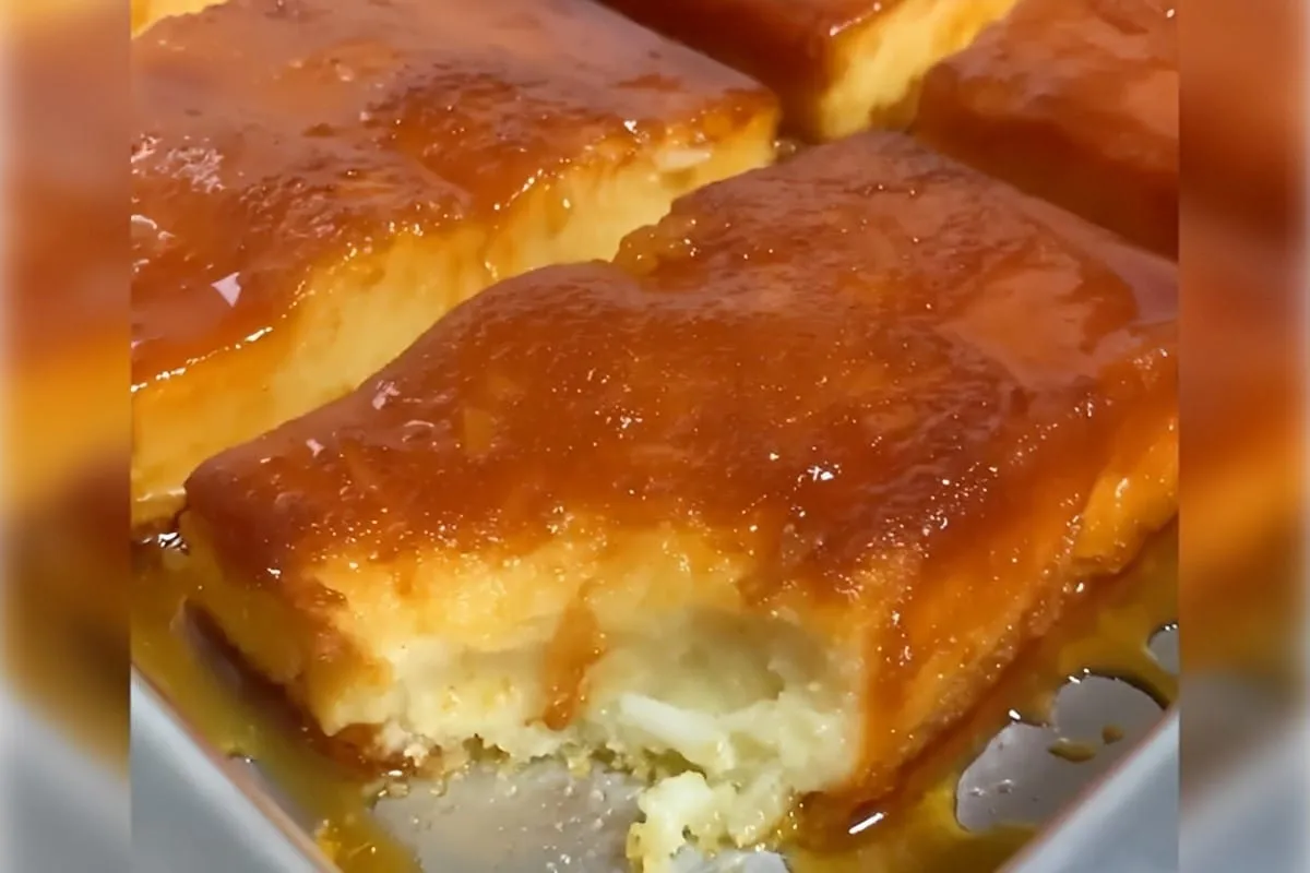 Pudim de padaria tradicional receita que aprendi com padeiro simples e prática