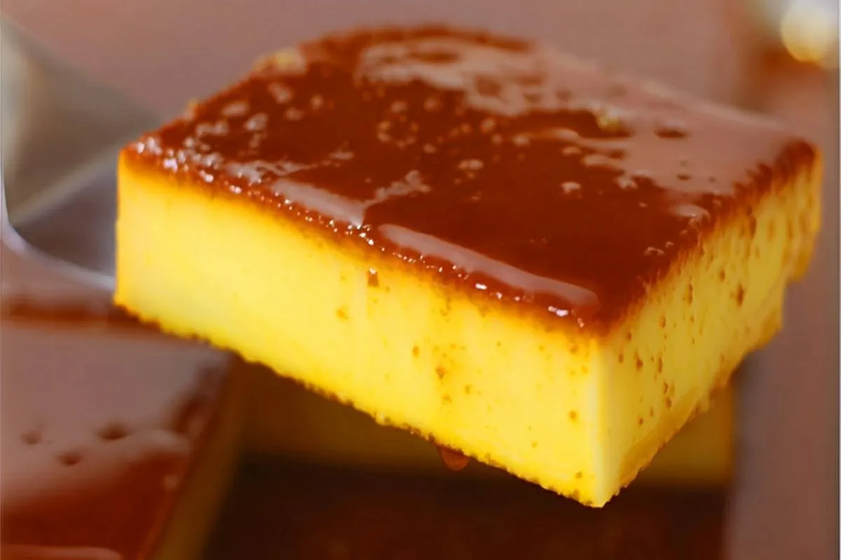 Pudim de pão amanhecido com toque de laranja delicioso fácil de fazer e perfeito para a sobremesa