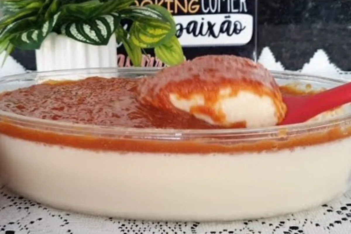 Pudim de travessa: sem forno e sem ovo, sobremesa fácil para o feriado de Natal