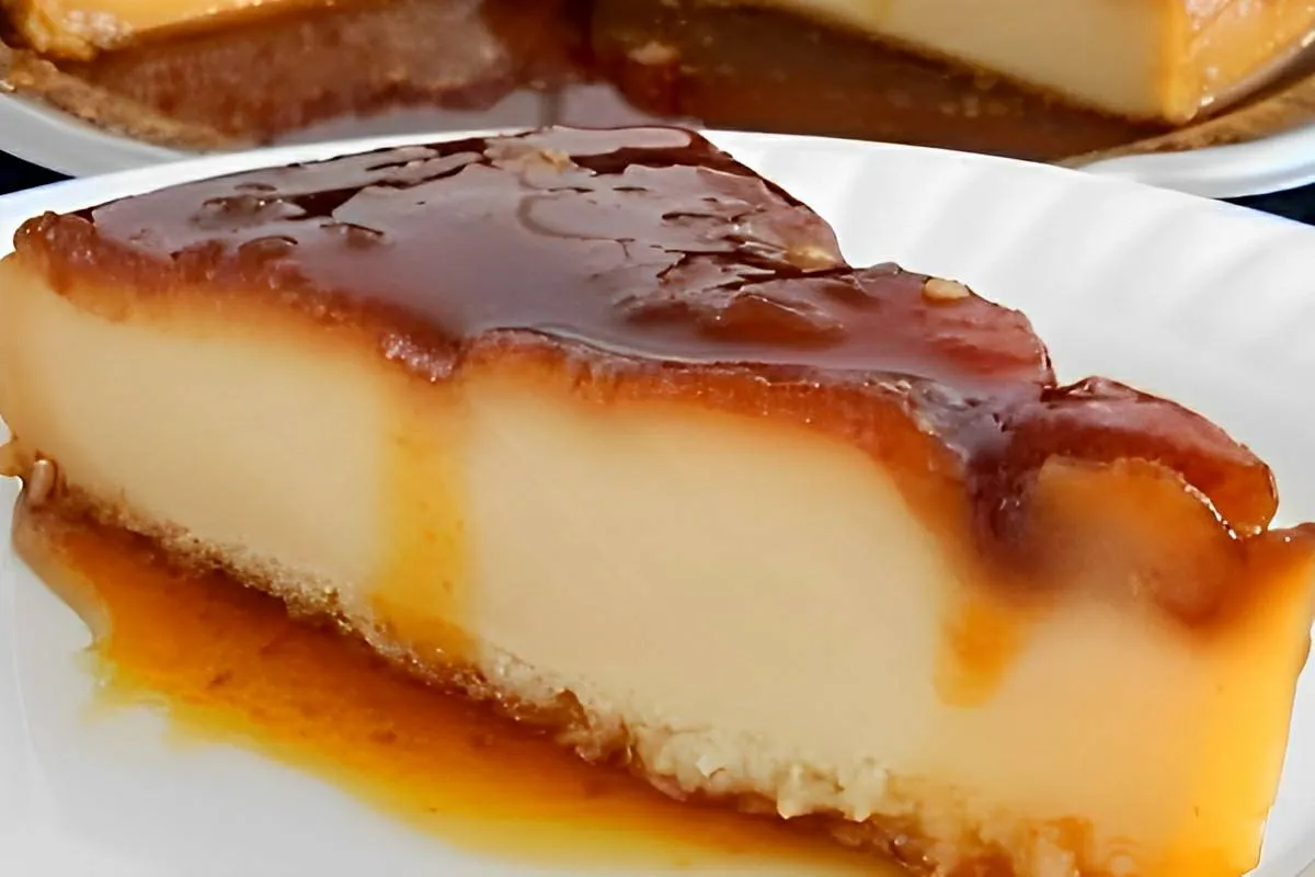 Pudim engana visita feito com um ingrediente secreto muito simples que você tem no armário