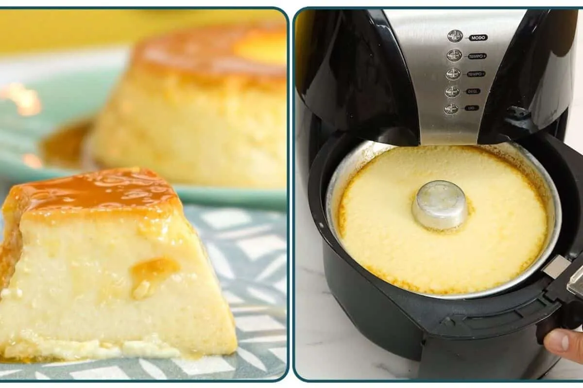 Pudim na Air Fryer: pudim de leite que fica cremoso, receita fácil para seu almoço de natal