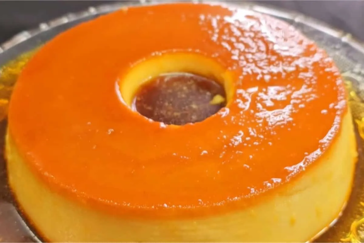 Pudim sem leite condensado e muito cremoso feito na panela em 30 minutos