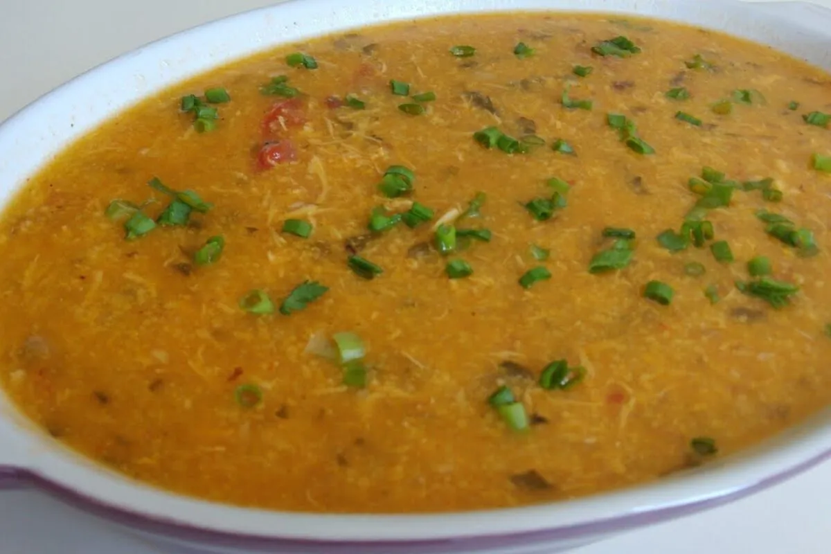 Que tal um jantar delicioso nesse friozinho com essa canjiquinha com frango maravilhosa