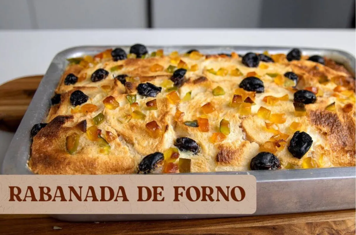 Rabanada assada no forno para o natal fica uma delícia além de ter gordura de fritura na cozinha