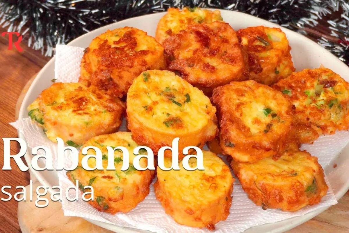 Rabanada salgada feita com pão amanhecido, um jeito diferente de criar um petisco delicioso